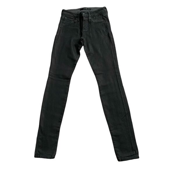 JOES JEANS Womens Size W24 24 Gray Coated Denim The Skinny Jeans 31" Inseam - Picture 1 of 7